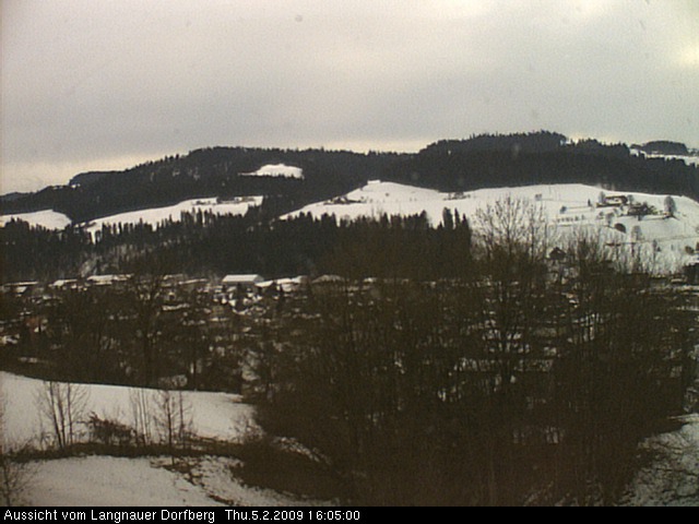 Webcam-Bild: Aussicht vom Dorfberg in Langnau 20090205-160500