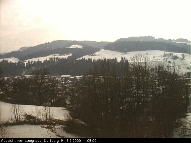 Webcam-Bild: Aussicht vom Dorfberg in Langnau 20090206-140500
