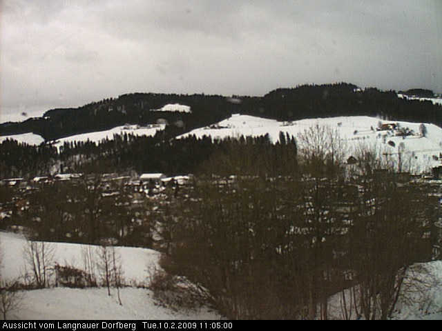 Webcam-Bild: Aussicht vom Dorfberg in Langnau 20090210-110500