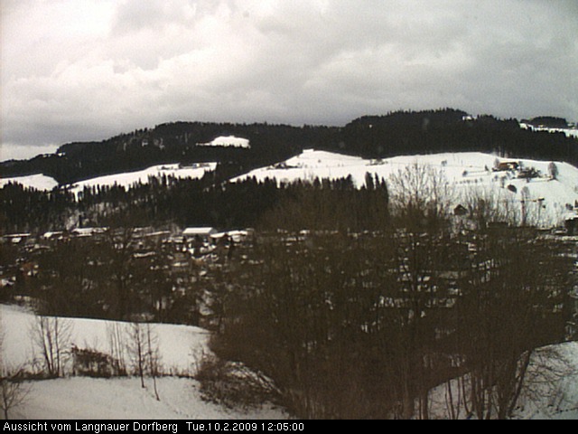 Webcam-Bild: Aussicht vom Dorfberg in Langnau 20090210-120500