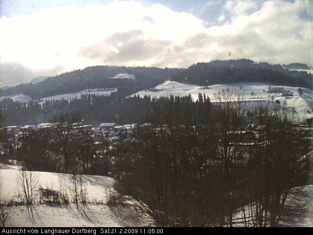 Webcam-Bild: Aussicht vom Dorfberg in Langnau 20090221-110500
