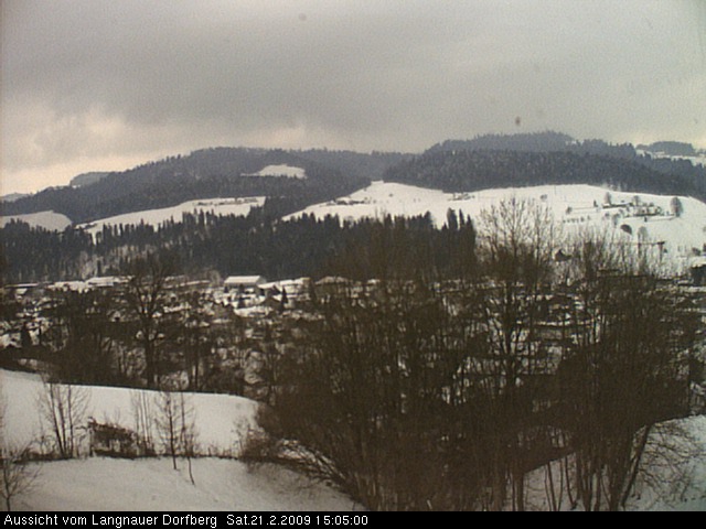 Webcam-Bild: Aussicht vom Dorfberg in Langnau 20090221-150500