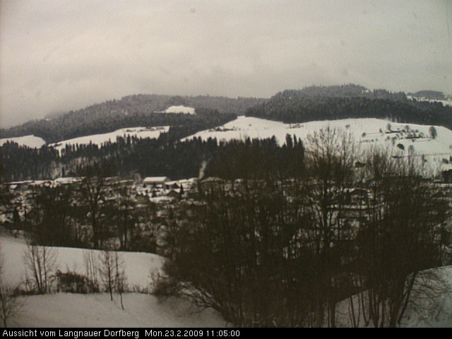 Webcam-Bild: Aussicht vom Dorfberg in Langnau 20090223-110500