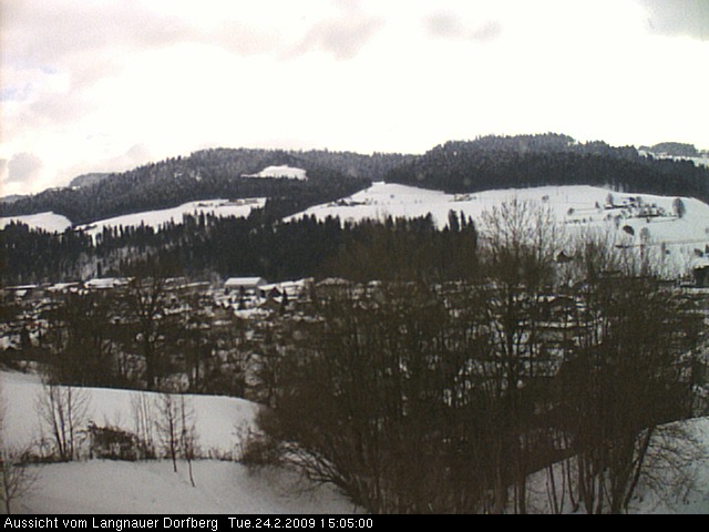 Webcam-Bild: Aussicht vom Dorfberg in Langnau 20090224-150500