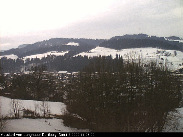 Webcam-Bild: Aussicht vom Dorfberg in Langnau 20090301-110500