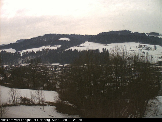 Webcam-Bild: Aussicht vom Dorfberg in Langnau 20090301-120500