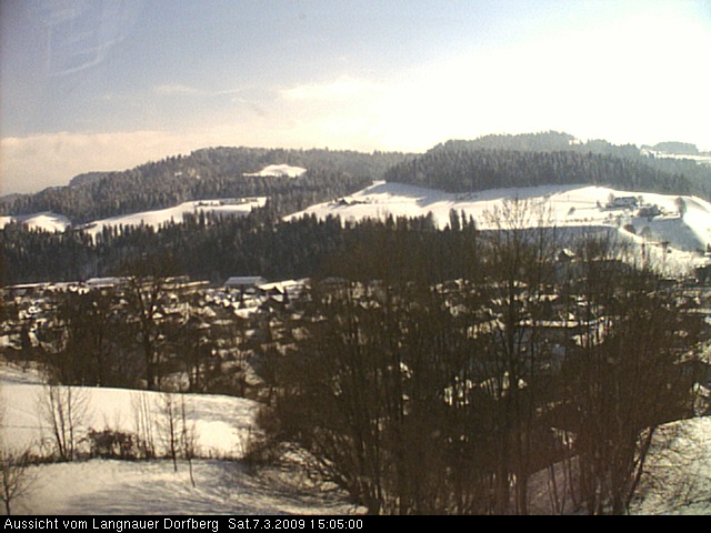 Webcam-Bild: Aussicht vom Dorfberg in Langnau 20090307-150500