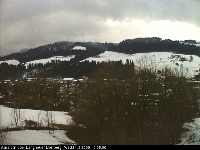 Webcam-Bild: Aussicht vom Dorfberg in Langnau 20090311-100500