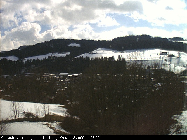 Webcam-Bild: Aussicht vom Dorfberg in Langnau 20090311-140500