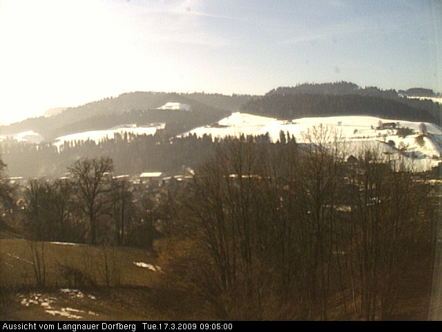 Webcam-Bild: Aussicht vom Dorfberg in Langnau 20090317-090500