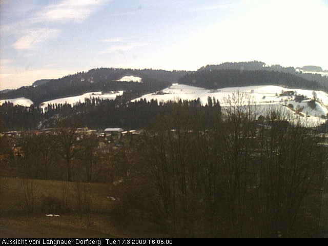 Webcam-Bild: Aussicht vom Dorfberg in Langnau 20090317-160500