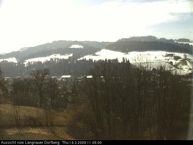 Webcam-Bild: Aussicht vom Dorfberg in Langnau 20090319-110500