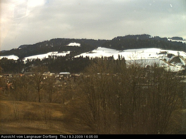 Webcam-Bild: Aussicht vom Dorfberg in Langnau 20090319-160500