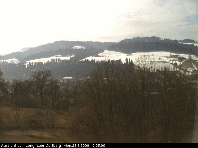 Webcam-Bild: Aussicht vom Dorfberg in Langnau 20090323-100500