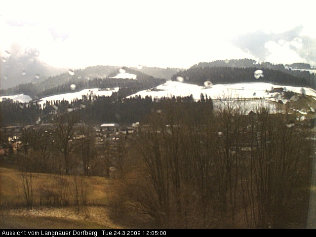 Webcam-Bild: Aussicht vom Dorfberg in Langnau 20090324-120500