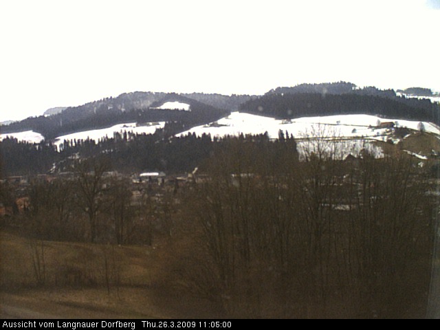 Webcam-Bild: Aussicht vom Dorfberg in Langnau 20090326-110500