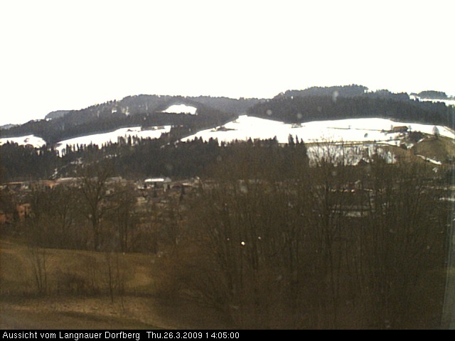 Webcam-Bild: Aussicht vom Dorfberg in Langnau 20090326-140500
