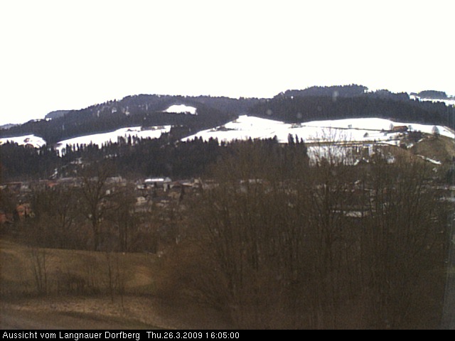 Webcam-Bild: Aussicht vom Dorfberg in Langnau 20090326-160500