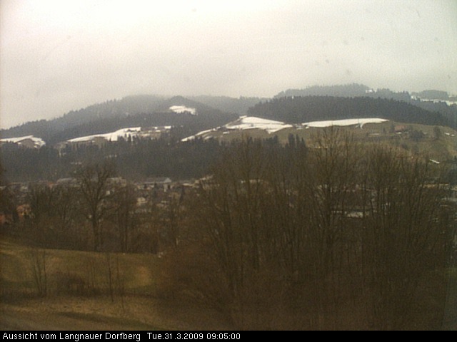 Webcam-Bild: Aussicht vom Dorfberg in Langnau 20090331-090500
