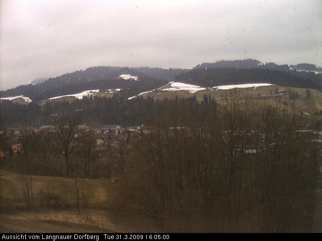 Webcam-Bild: Aussicht vom Dorfberg in Langnau 20090331-160500