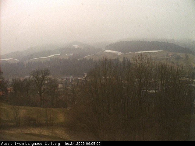 Webcam-Bild: Aussicht vom Dorfberg in Langnau 20090402-090500