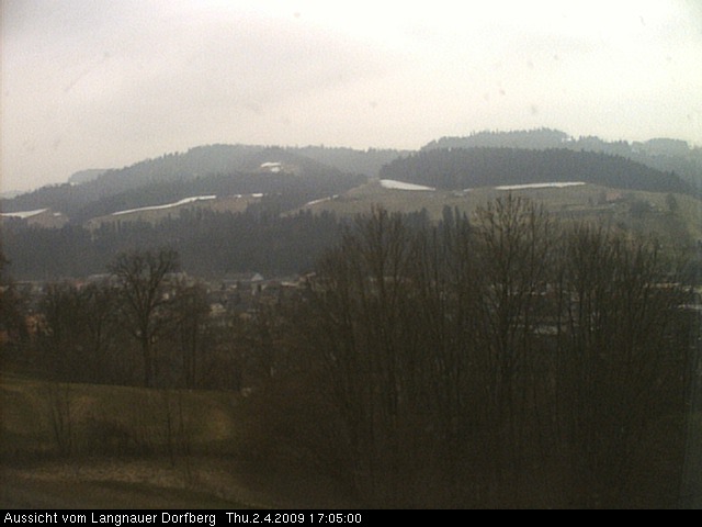Webcam-Bild: Aussicht vom Dorfberg in Langnau 20090402-170500