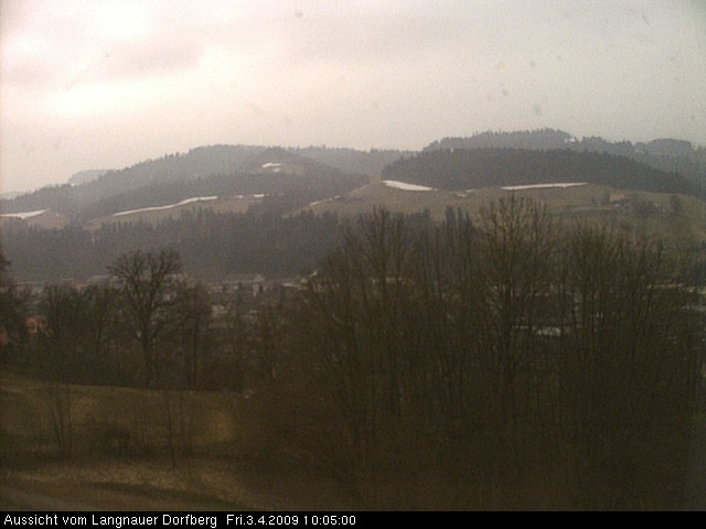 Webcam-Bild: Aussicht vom Dorfberg in Langnau 20090403-100500