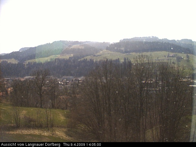 Webcam-Bild: Aussicht vom Dorfberg in Langnau 20090409-140500