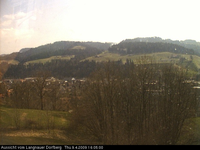 Webcam-Bild: Aussicht vom Dorfberg in Langnau 20090409-160500