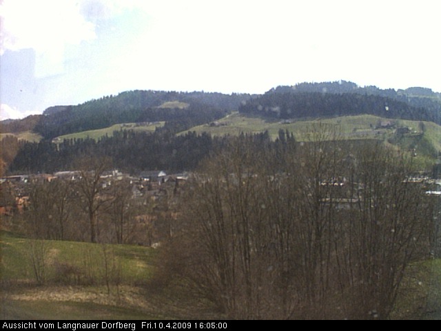Webcam-Bild: Aussicht vom Dorfberg in Langnau 20090410-160500