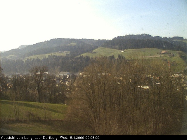 Webcam-Bild: Aussicht vom Dorfberg in Langnau 20090415-090500