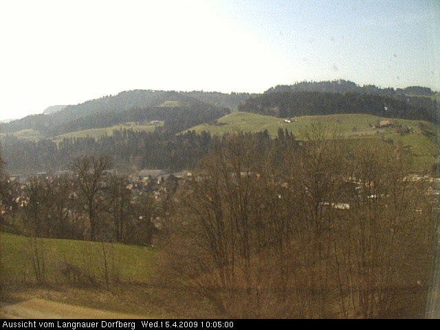 Webcam-Bild: Aussicht vom Dorfberg in Langnau 20090415-100500