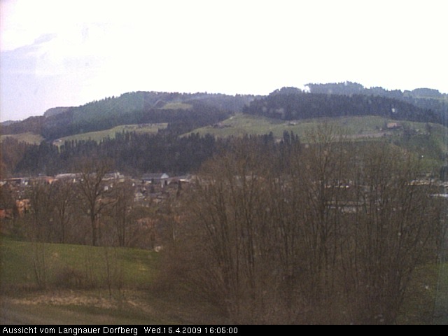 Webcam-Bild: Aussicht vom Dorfberg in Langnau 20090415-160500