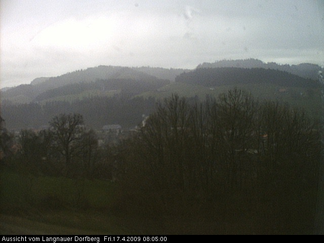 Webcam-Bild: Aussicht vom Dorfberg in Langnau 20090417-080500