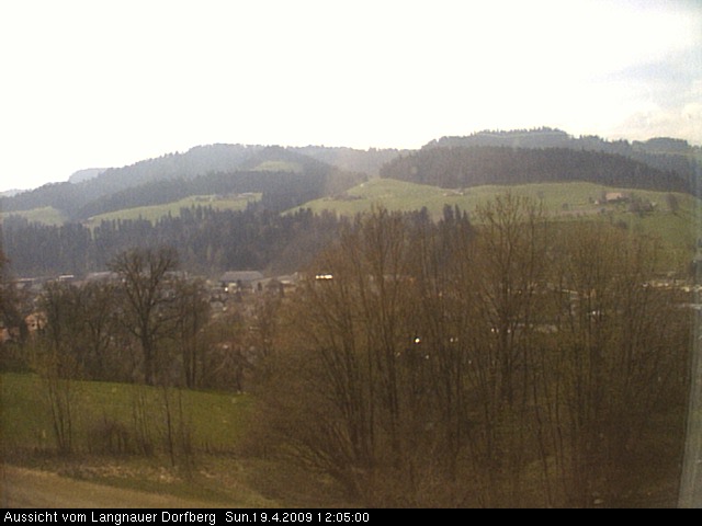 Webcam-Bild: Aussicht vom Dorfberg in Langnau 20090419-120500