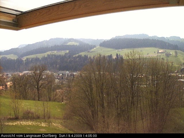 Webcam-Bild: Aussicht vom Dorfberg in Langnau 20090419-140500