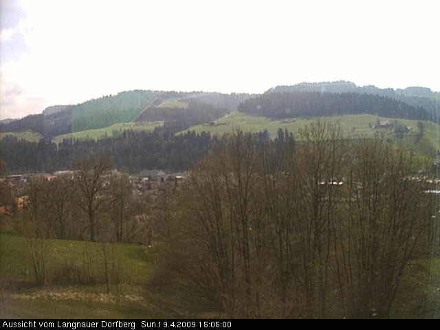 Webcam-Bild: Aussicht vom Dorfberg in Langnau 20090419-150500