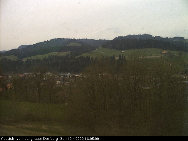 Webcam-Bild: Aussicht vom Dorfberg in Langnau 20090419-180500