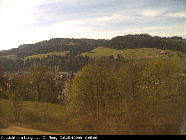 Webcam-Bild: Aussicht vom Dorfberg in Langnau 20090425-100500