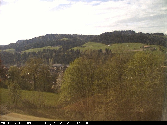Webcam-Bild: Aussicht vom Dorfberg in Langnau 20090426-100500