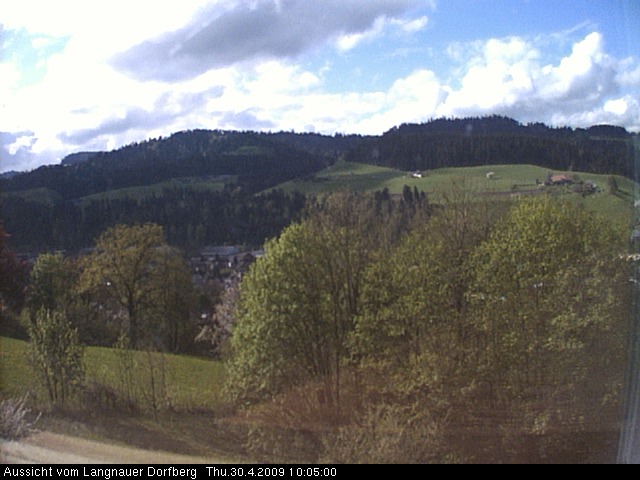 Webcam-Bild: Aussicht vom Dorfberg in Langnau 20090430-100500