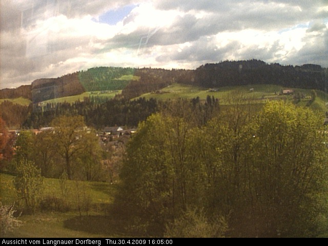 Webcam-Bild: Aussicht vom Dorfberg in Langnau 20090430-160500
