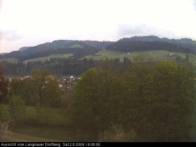 Webcam-Bild: Aussicht vom Dorfberg in Langnau 20090502-180500