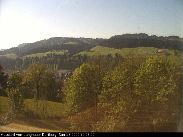 Webcam-Bild: Aussicht vom Dorfberg in Langnau 20090503-100500