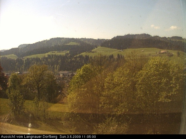 Webcam-Bild: Aussicht vom Dorfberg in Langnau 20090503-110500