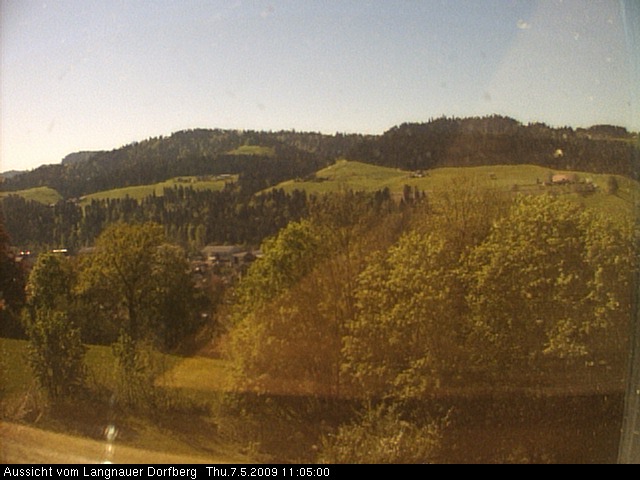 Webcam-Bild: Aussicht vom Dorfberg in Langnau 20090507-110500