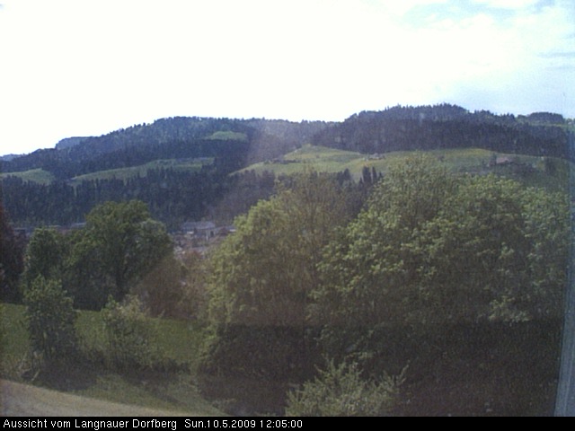 Webcam-Bild: Aussicht vom Dorfberg in Langnau 20090510-120500