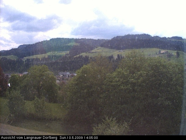 Webcam-Bild: Aussicht vom Dorfberg in Langnau 20090510-140500