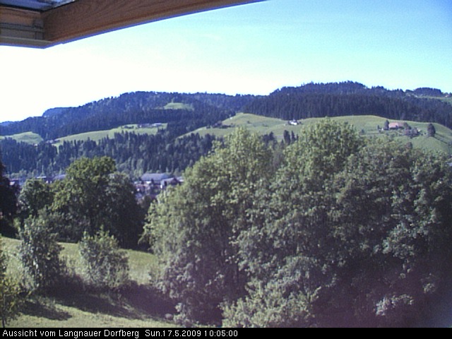 Webcam-Bild: Aussicht vom Dorfberg in Langnau 20090517-100500
