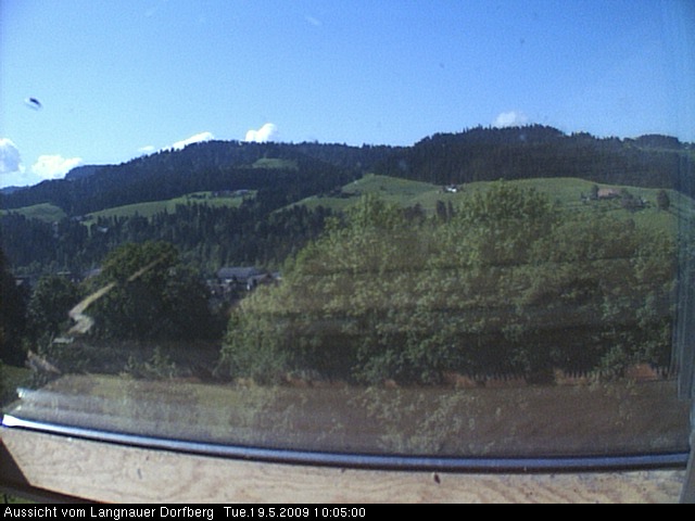 Webcam-Bild: Aussicht vom Dorfberg in Langnau 20090519-100500